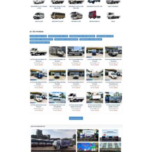 Theme wordpress xe tải huynhdai bắc việt